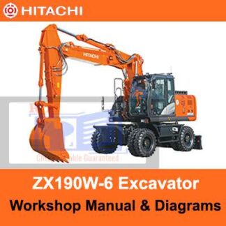 Hitachi ZX190W-6 Workshop Manual and Diagrams PDF Manual Download