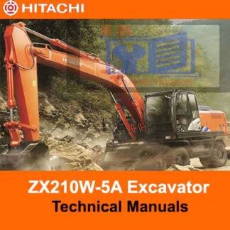 Hitachi ZX210W-5A Technical Manuals PDF Manual Download