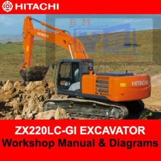 Hitachi ZX220LC-GI Workshop Manual and Diagrams PDF Manual Download