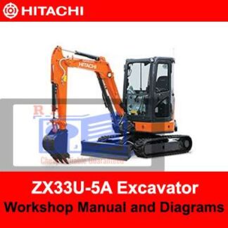 Hitachi ZX33U-5A Excavator Workshop Manual and Diagrams PDF Manual Download
